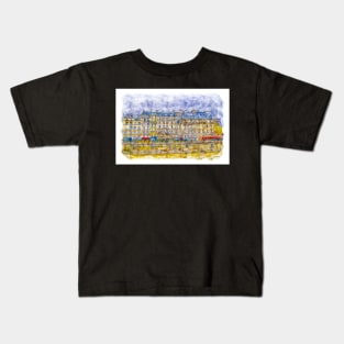 Rainy Paris Kids T-Shirt